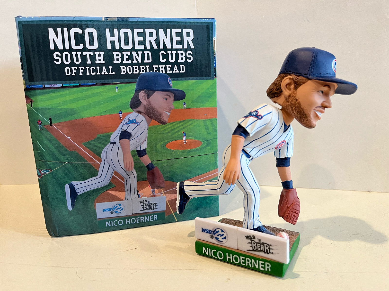 ニコ・ホーナー　Nico Hoerner ボブルヘッド Nico Hoerner 2022 South Bend Cubs Bobblehead SGA | eBay