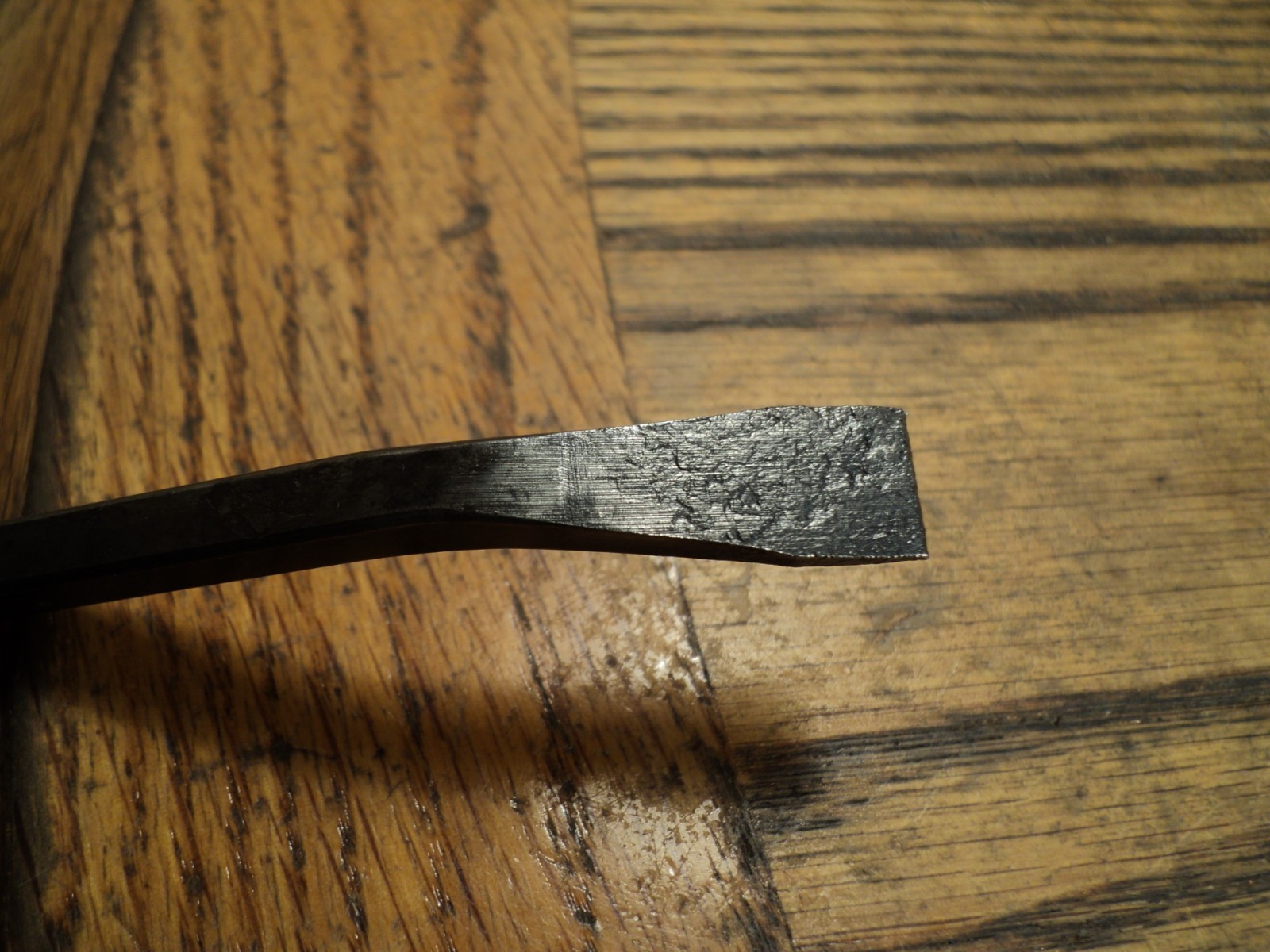 Vintage Chrome Vanadium Pry Bar Tool   -  8