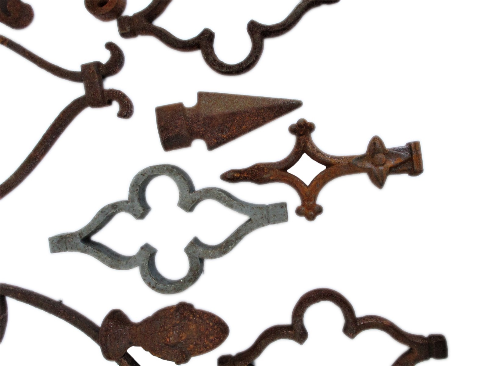 Lot of Cast Iron Salvage Finials