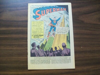 Action Comics #342 by DC Comics in Poor Condition (Coverless) 