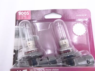 Pair Philips VIsion Plus 60% 9005 65W  Bulbs Headlight High Beam