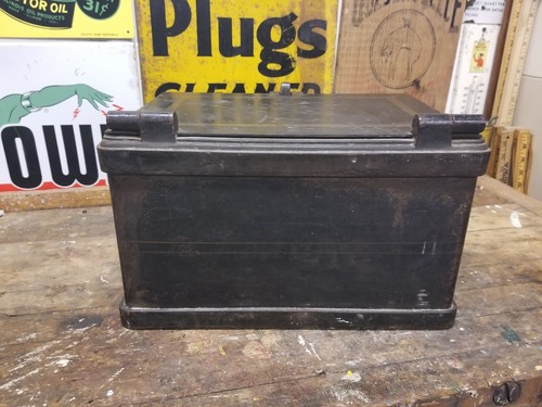 Antique 1800's Cast Iron Stagecoach Strongbox in Original Condition