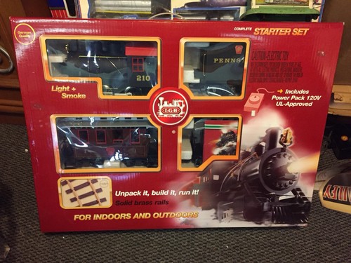 LGB Lehmann Gross Bahn Train Light & Smoke Starter Set Germany 50081