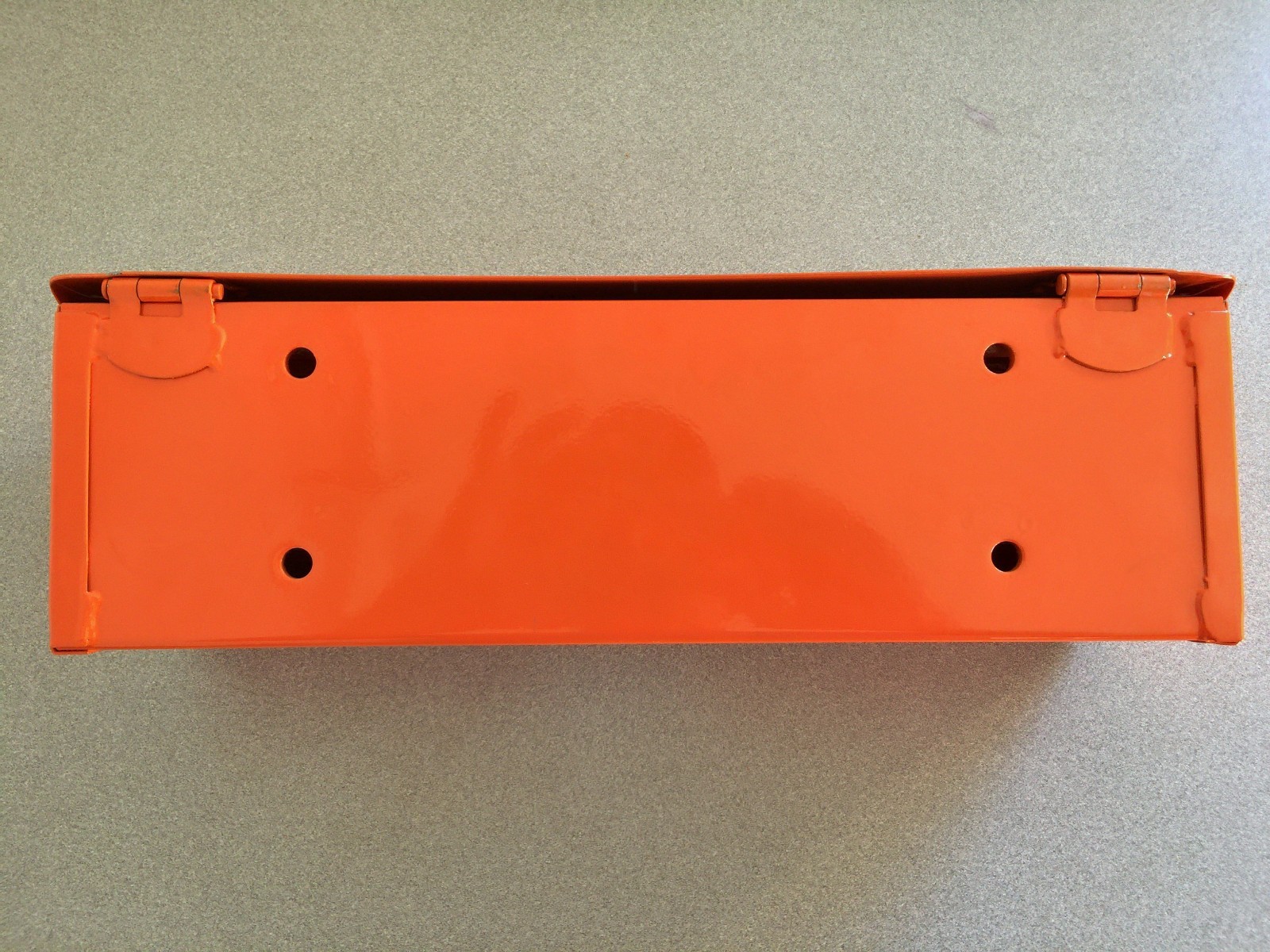 New Orange Metal Tool Box for Kioti, Kubota,