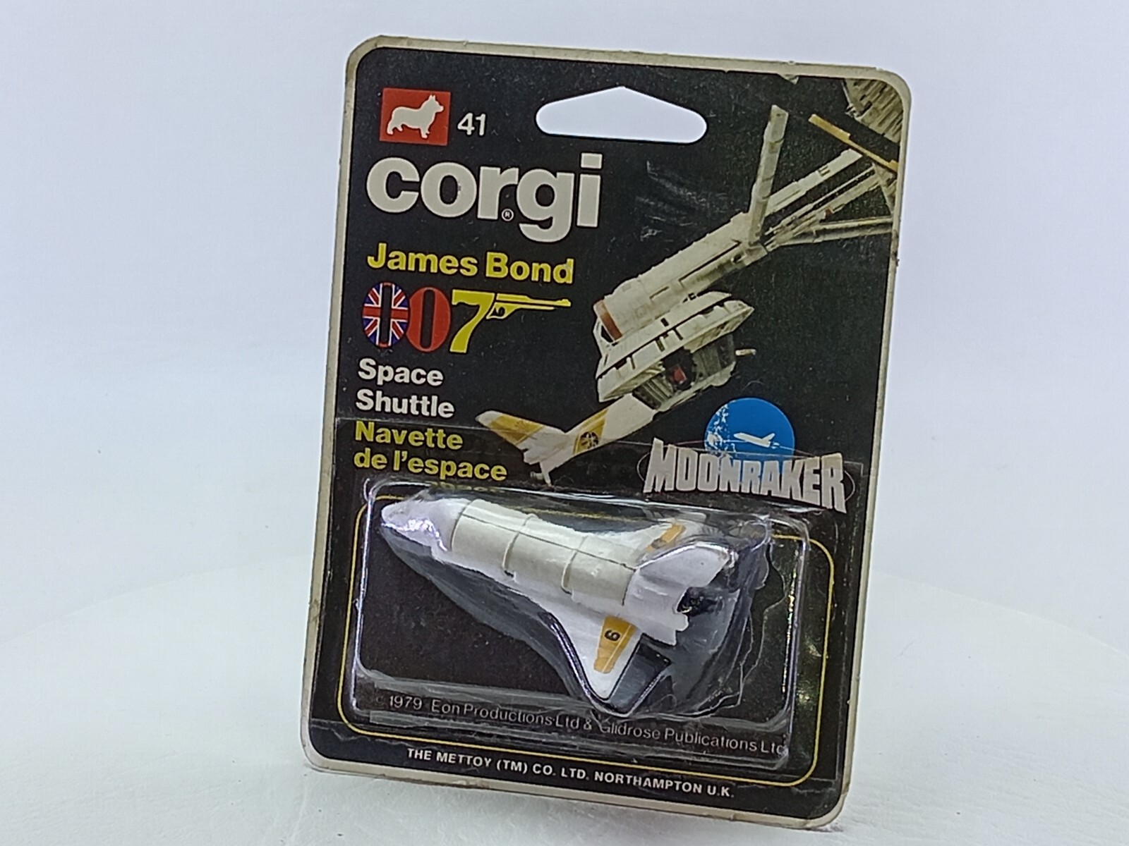 超貴重　CORGI社 メタルフィギャー　007 ジェムス・ボンド（R・ムーアー） 超貴重 CORGI社 メタルフィギャー 007 ジェムス・ボンド（R
