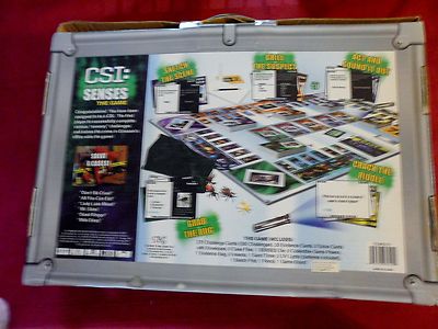 CSI: Senses The Game Includes Collectibles Insects UV Lights Cards