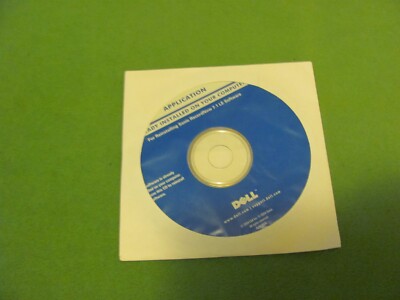 Dell Application for Reinstalling Sonic Record-Now 7.3 LE Software 2004
