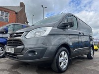 2016 Ford Transit Custom ltd 2.2 chain engine low miles no Vat in grey £9999