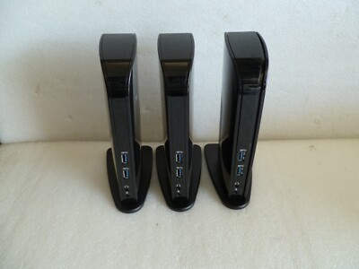 LOT OF 3 STARTECH.COM USB3SDOCKHD USB 3.0 HDMI/DVI Laptop Docking Station