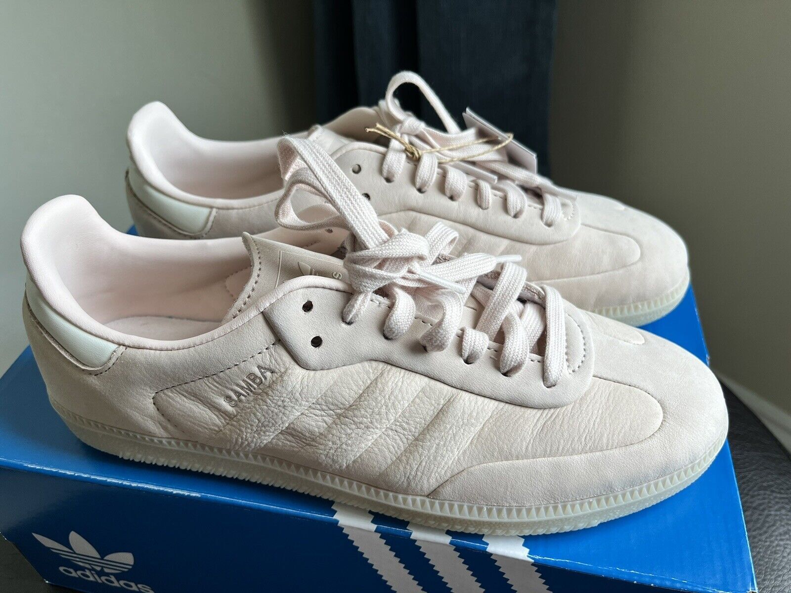 Adidas Originals SAMBA Wonder Quartz /Off White IE4958 Men Adidas Originals SAMBA Wonder Quartz /Off White IE4958 Men
