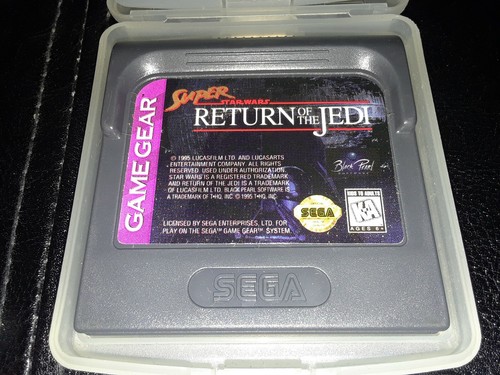 Game Genie/Return of the Jedi/Star Wars/Streets of Rage (Sega Game Gear Lot)