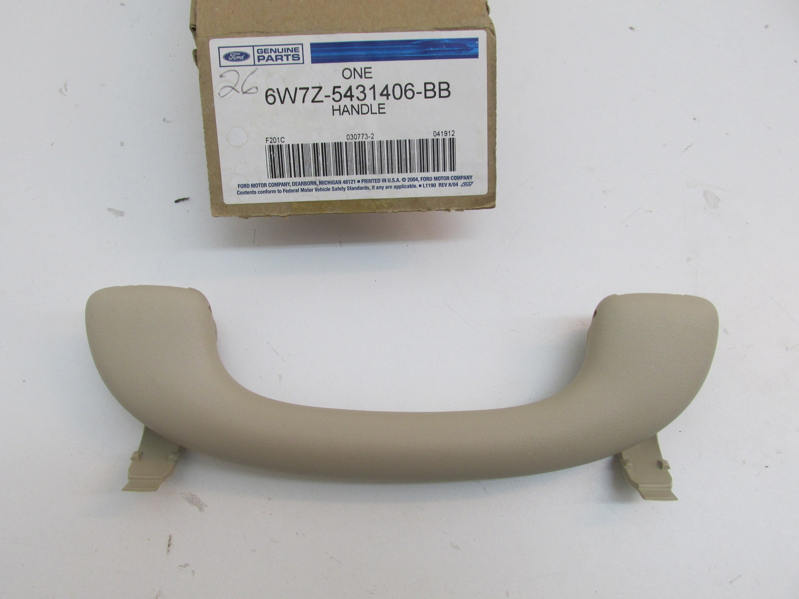 2006-2011 Ford Mercury 4.6 Front Right Roof Grip Assist Handle 6W7Z-5431406-BB