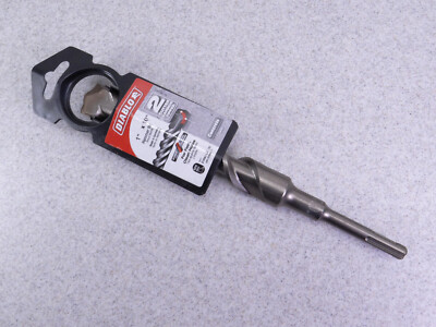 Diablo DMAPL2520 1 in x 10 in 2-Cutter SDS-Plus Carbide Hammer Drill Bit