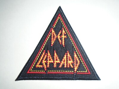 DEF LEPPARD IRON ON EMBROIDERED PATCH  