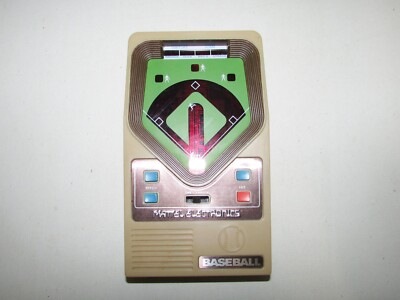 Vintage 1978 Mattel Electronics Electronic Baseball Handheld Game TESTED WORKS