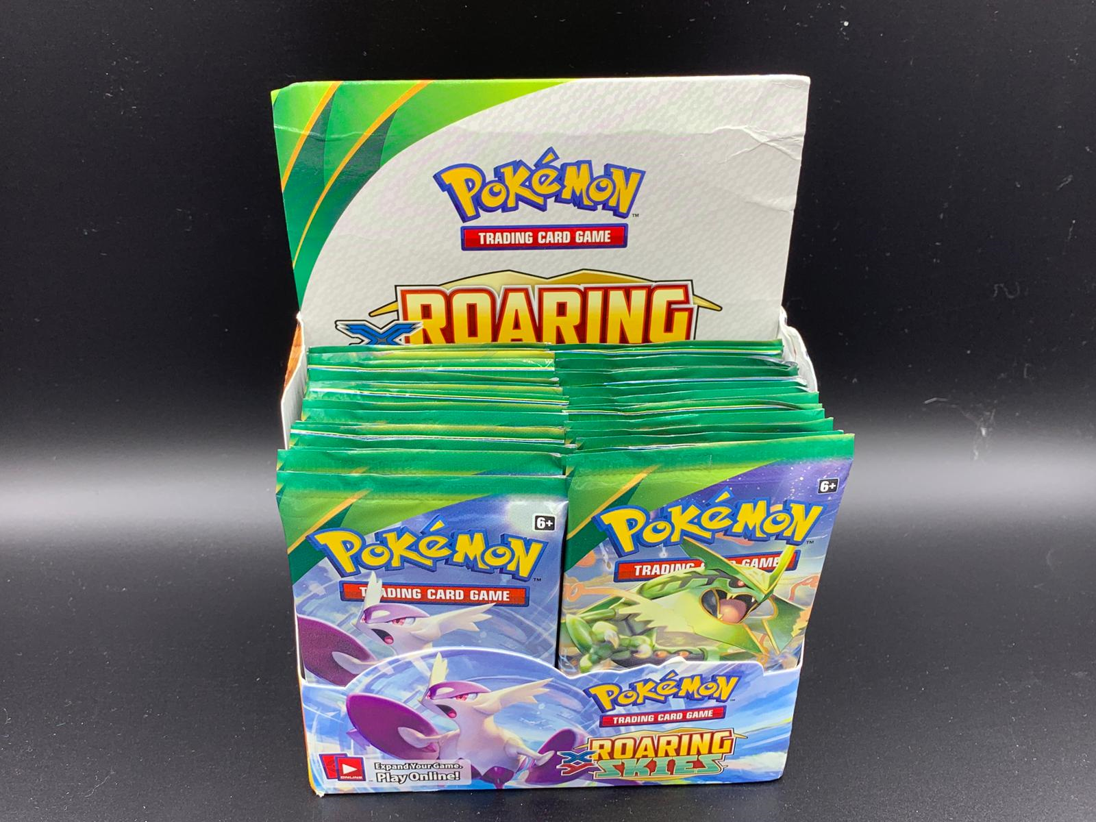 Pokemon Karten XY Roaring Skies Drachenleuchten Booster Packs Ovp Englisch