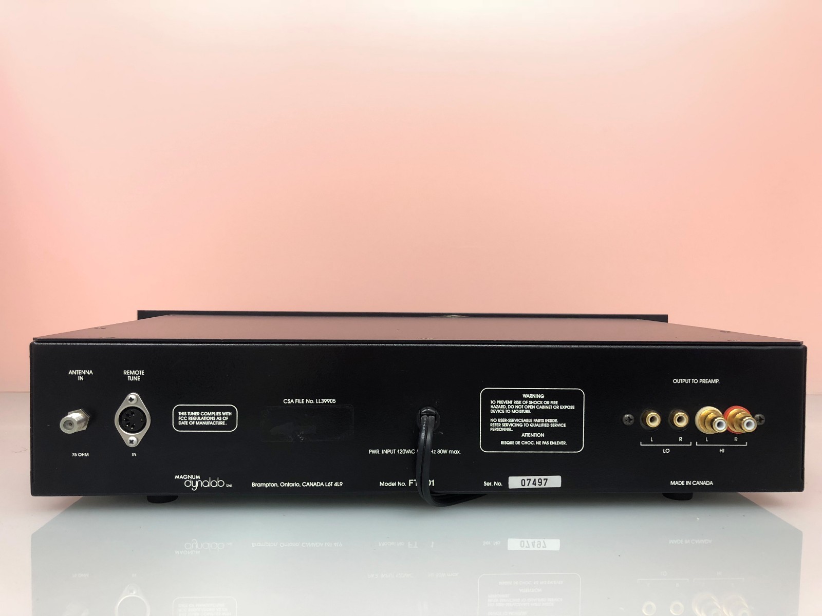 Magnum Dynalab FT-101 FM Stereo Radio Tuner