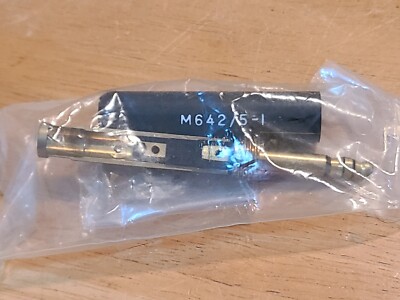 SWITCHCRAFT??M642/5-1 .206'' 3/16'' MICROPHONE CONNECTOR PLUG  COLLINS DRAKE New