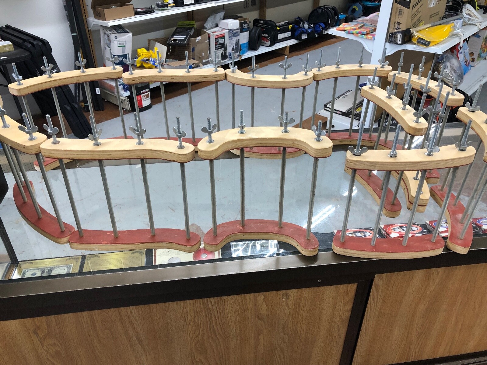 Cello tool, one set cello Making Repair tools, cello glueing clamps