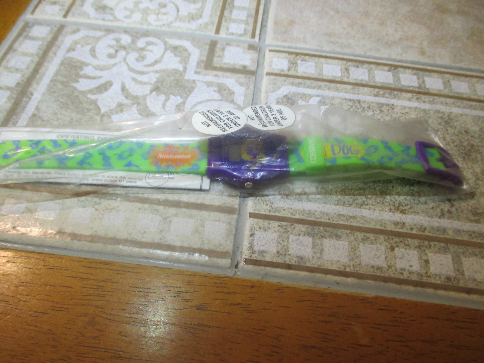 1998 CAT DOG CARTOON NABISCO MAIL AWAY WATCH NEVER RELEASED  **RARE** NEW SEALED