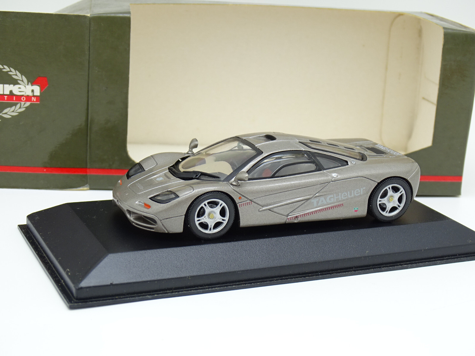 ミニチャンプス社製1/43 TAG Heuer McLaren F1 グレー ミニチャンプス社製1/43 TAG Heuer McLaren F1 グレー