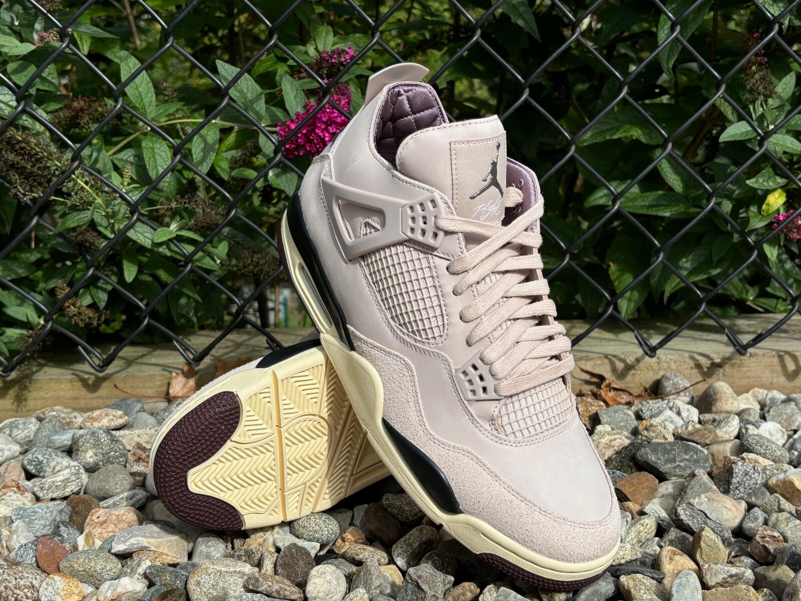 Pre-owned Jordan 4 A Ma Maniere Wyws | Size 12 M (13.5 W) | Pewter In Pink