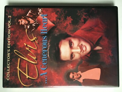 Elvis Presley - A Generous Heart, Collector's Edition Vol 2 - DVD - Ex Condition