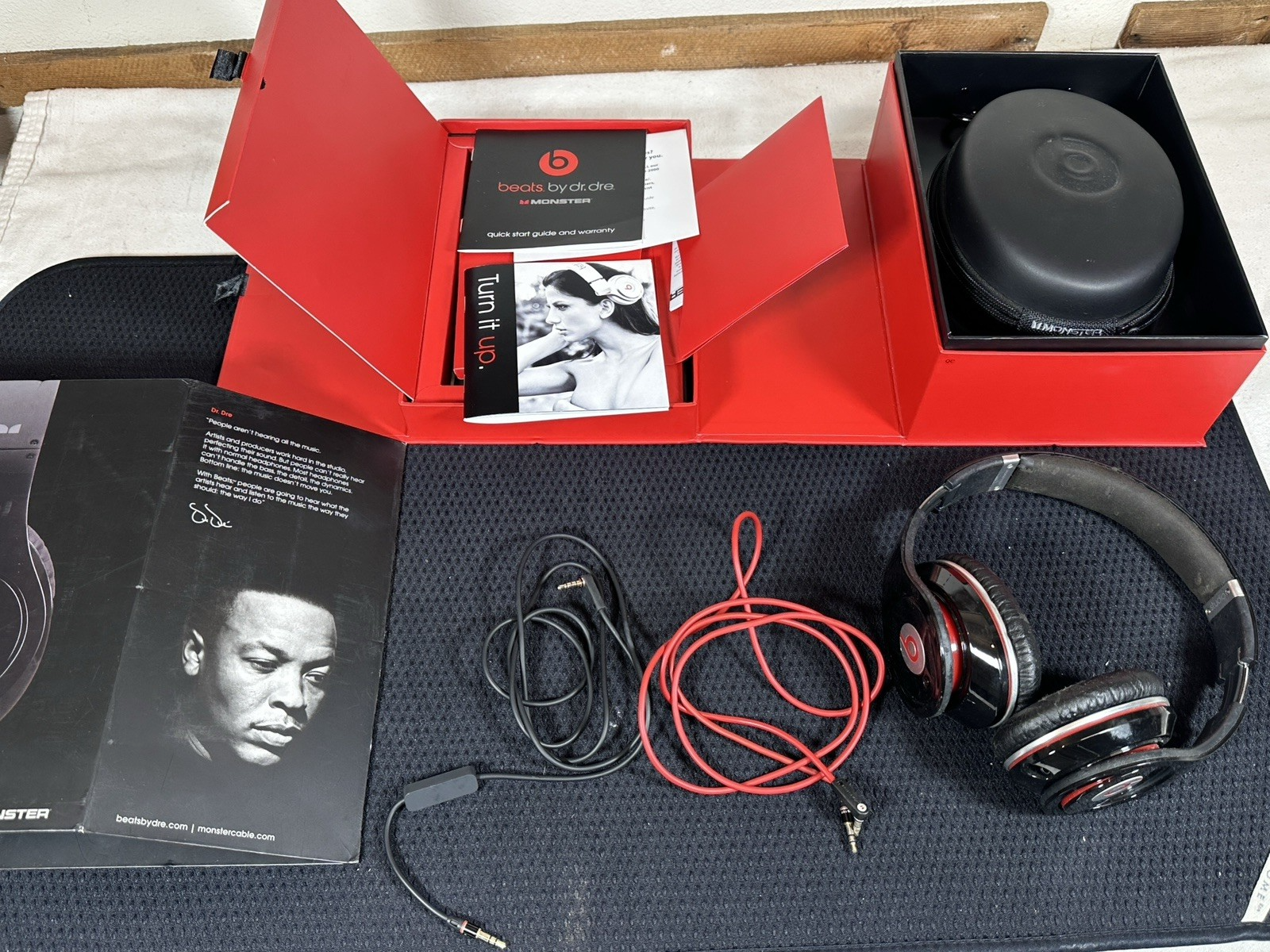 ヘッドフォン+イヤフォン Beats by Dr Dre - MONSTER beats by Dr dre headphone Monster Beats by Dr Dre Tour In Ear Headphones with ControlTalk