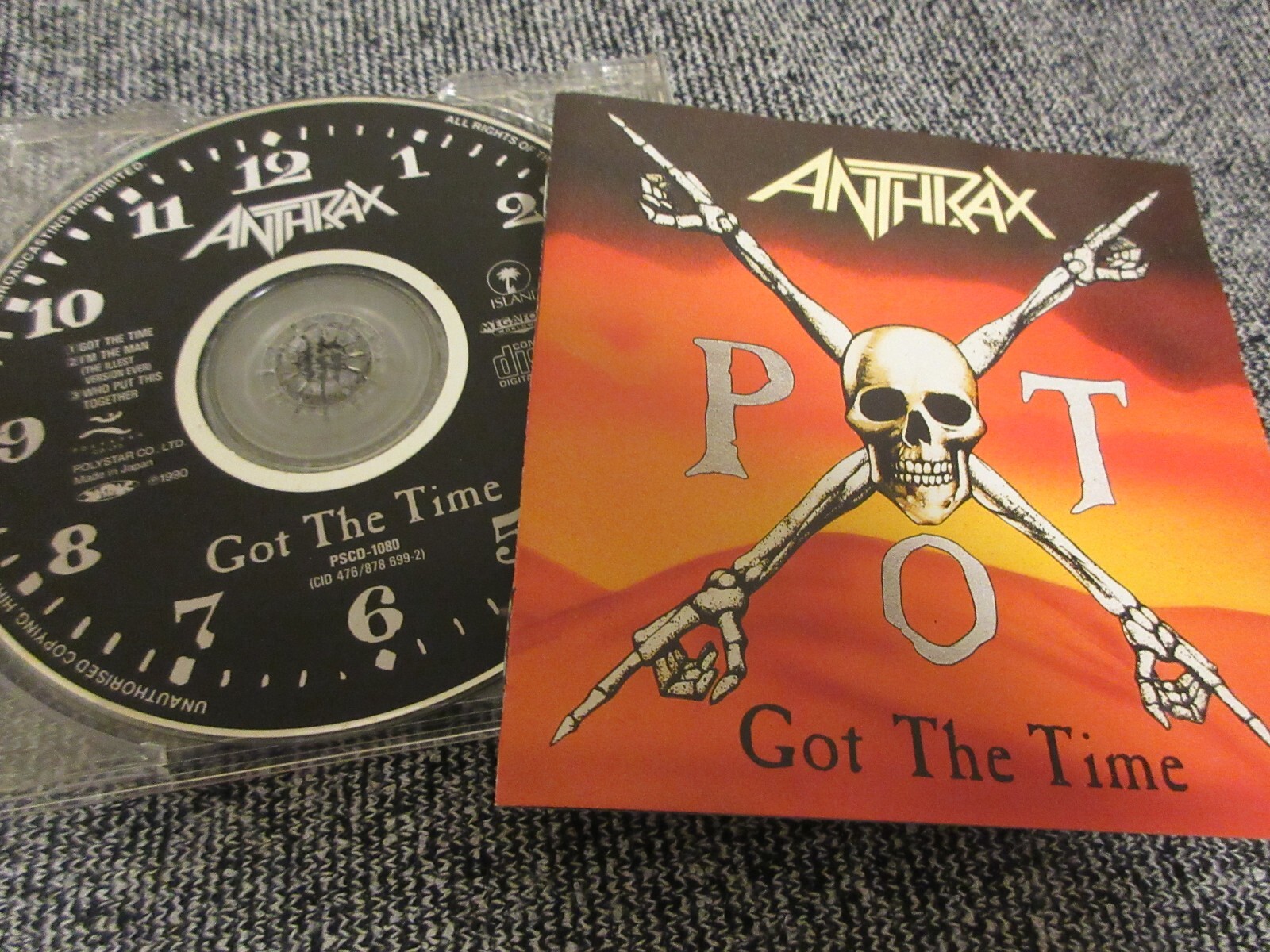 ANTHRAX / got the time /JAPAN LTD CD | eBay