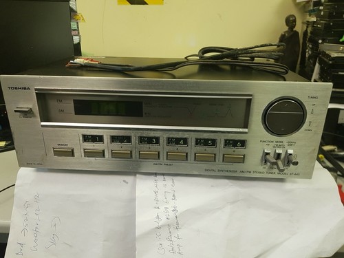 昭和レトロ　TOSHIBA　HiFi STEREO AMPLIFER Vintage Toshiba SB-445 Stereo Amplifier Hi-Fi Separates