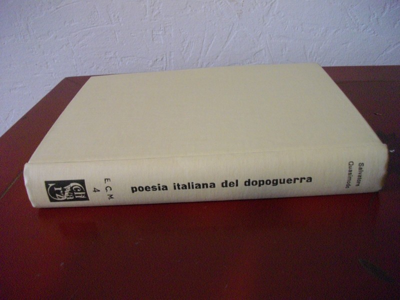 Poesia Italiana Del Dopoguerra Salvatore Quasimodo