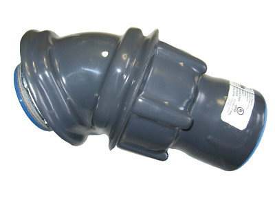 Perma-Cote 2'' PVC Coated 4Q4200T 45-Degree Liquid-Tight Insulated Connector