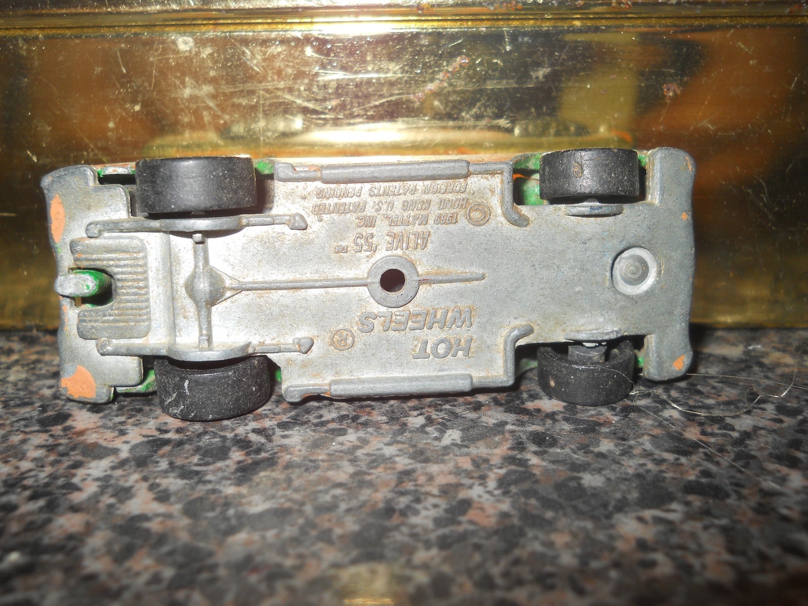 Vintage HOT WHEELS Redline Alive 55 / Classic Nomad  Enamel Orange * Free Ship *