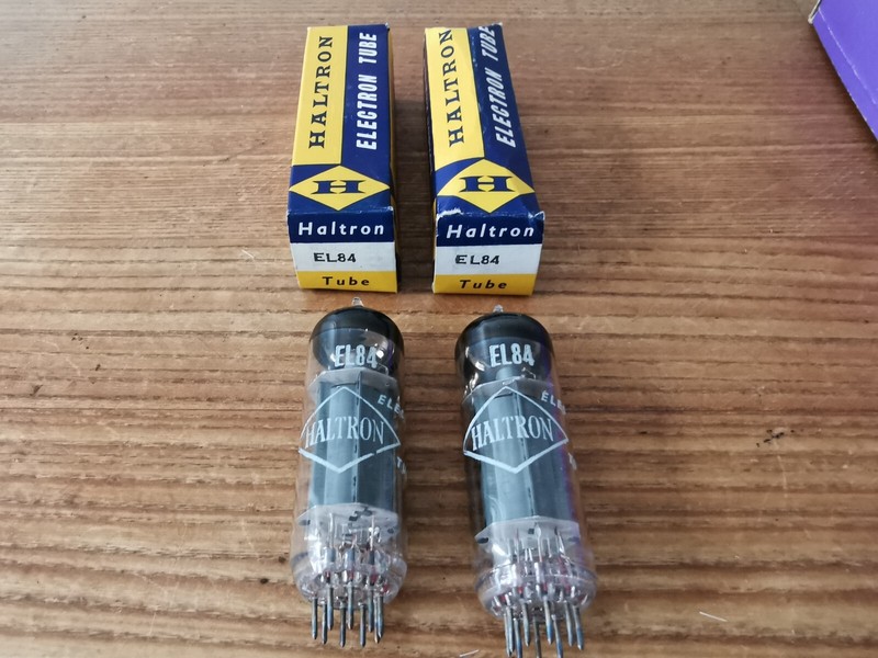Lot De 2 Tubes Neufs El84  Haltron