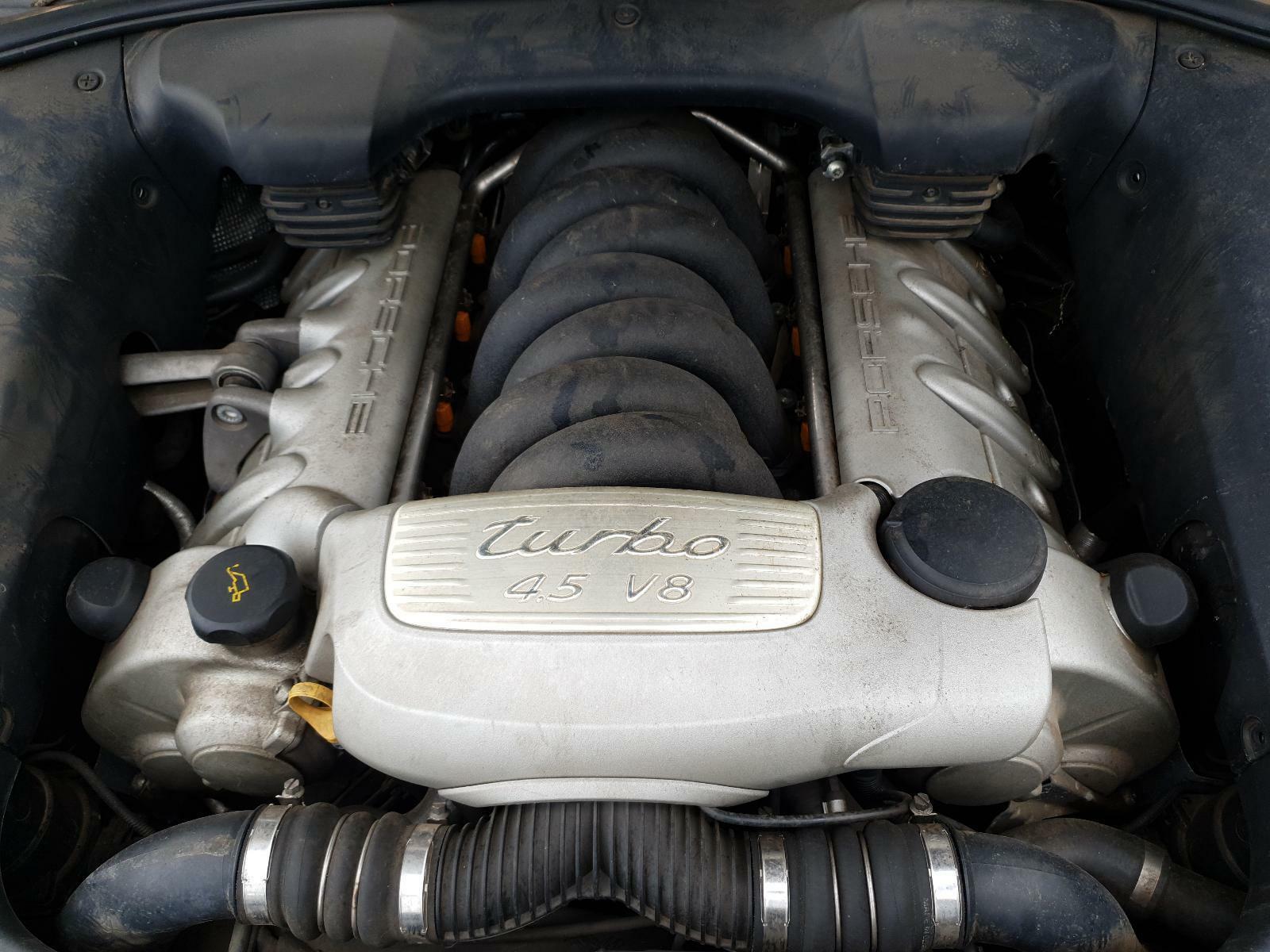 PORSCHE CAYENNE ENGINE PETROL, 4.5, 9PA, M48.50 CODE, TWIN TURBO, 06/03