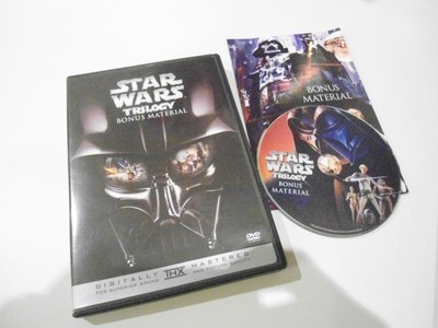 Star Wars Limited Edition Trilogy 6 DVD ORIGINAL THEATRICAL versions + BONUS dvd
