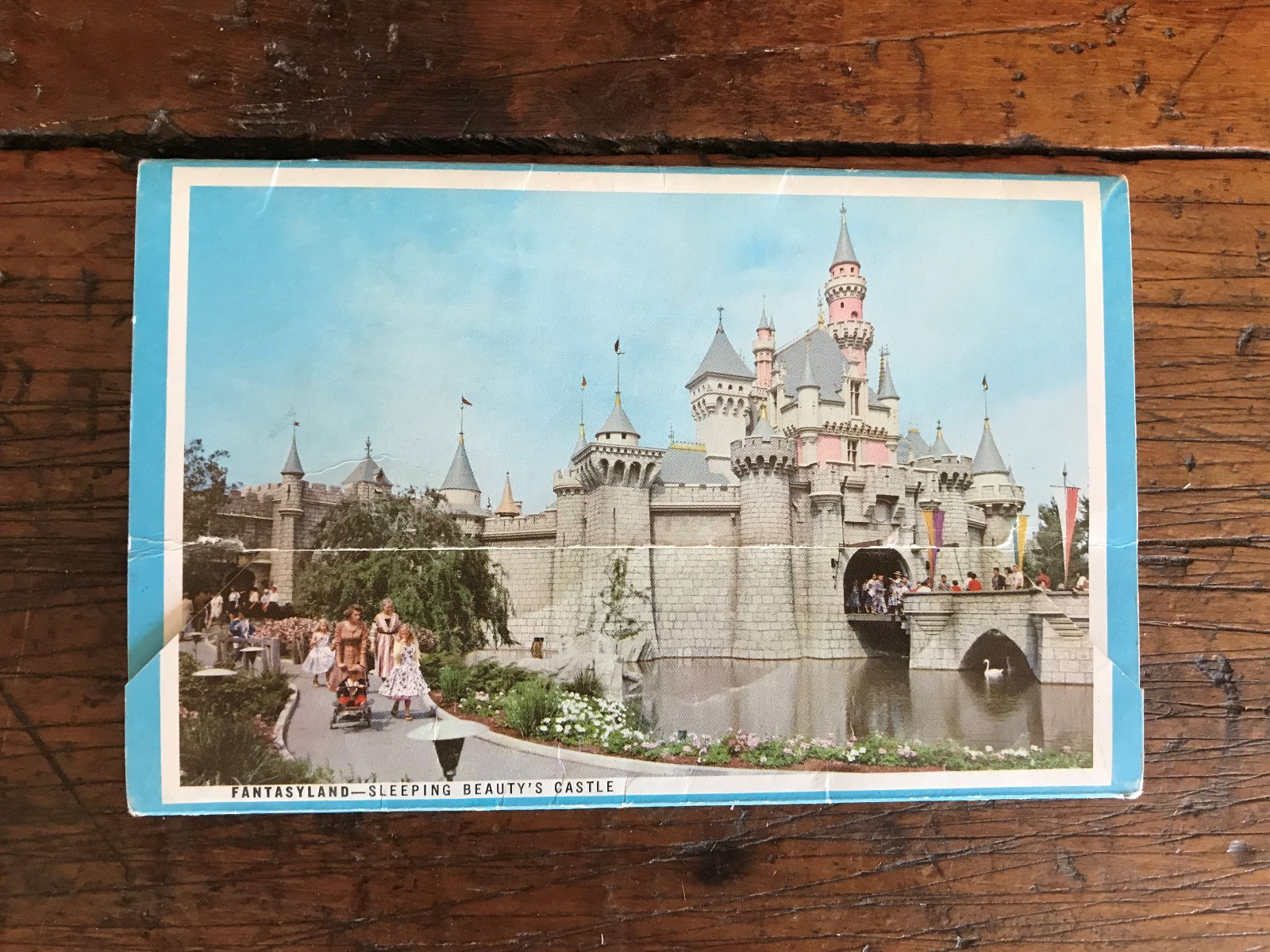 Vintage Disneyland 12 Colorful Scenes from Fantasyland w/Tinkerbell(Great Shape)