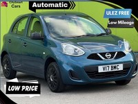 2014 Nissan Micra 1.2 Visia 5dr CVT HATCHBACK Petrol Automatic