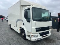 2005 55 DAF45 LF BOX TRUCK 7.5 TON MANUAL NO VAT