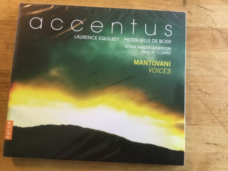 Mantovani Voices  [Cd Album] Naive Neu Ovp  Mantovani Accentus Equilbey