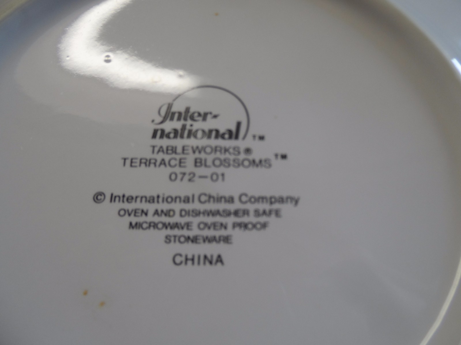 7 International Tableworks Terrace Blossoms 7-7/8