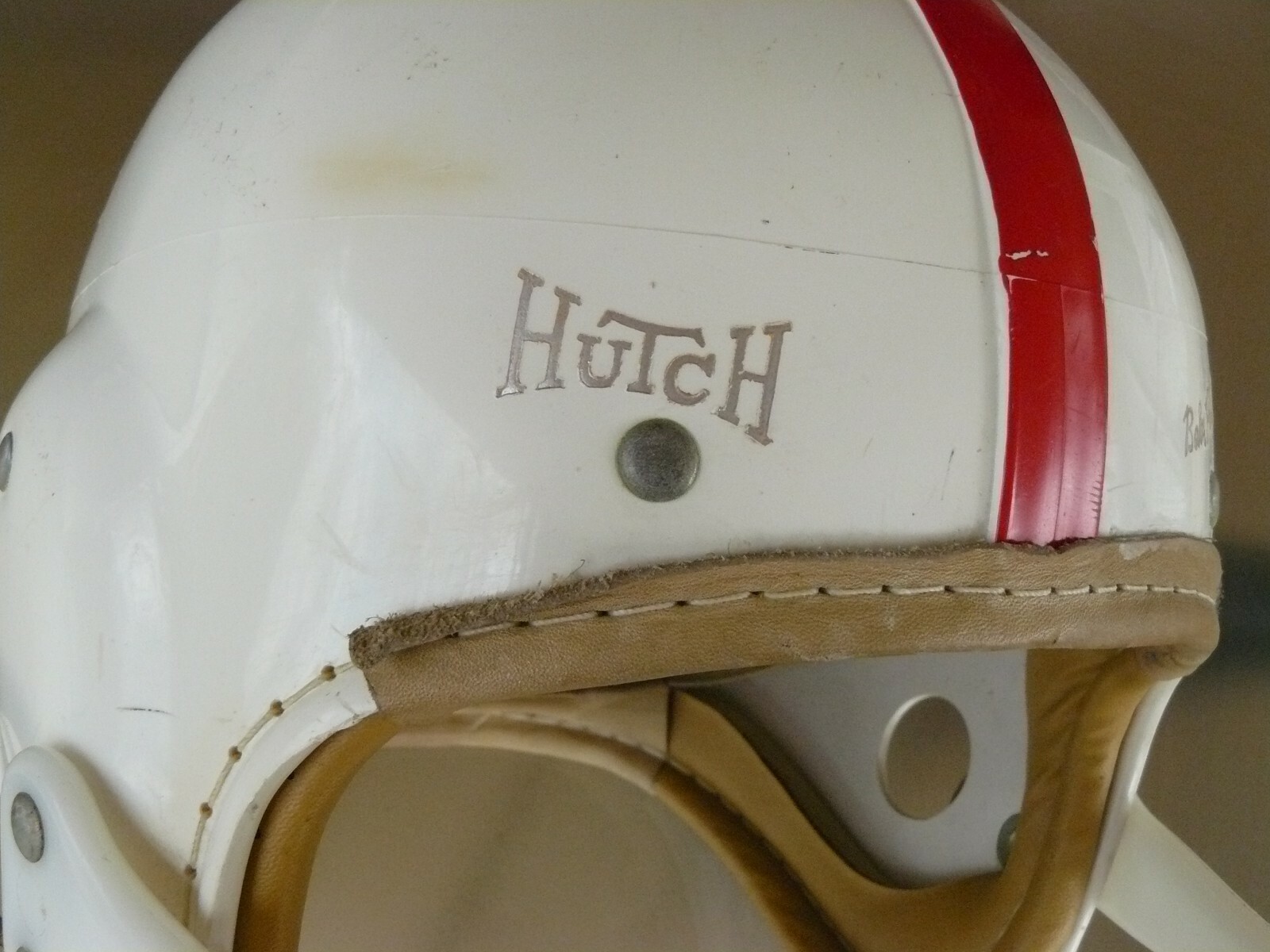 HUTCH BABE PARILLI VINTAGE FOOTBALL HELMET