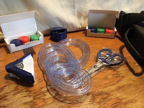 Creative Memories 12 x 12 Memory Mate 3 Ring Binder Tote/Storage Bag With Extras