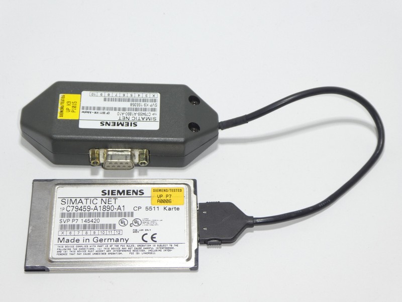Siemens Simatic Net Cp5511 Mit Hw Adapter, C79459-A1890-A1