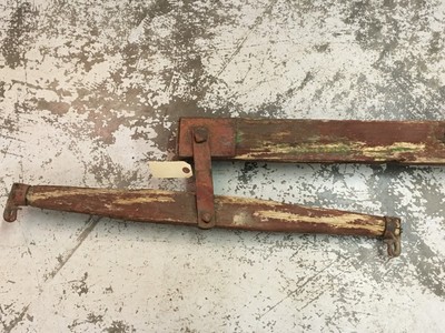 Primitive Antique Horse Harness Evener Double Tree Country Decorative Decor (A)