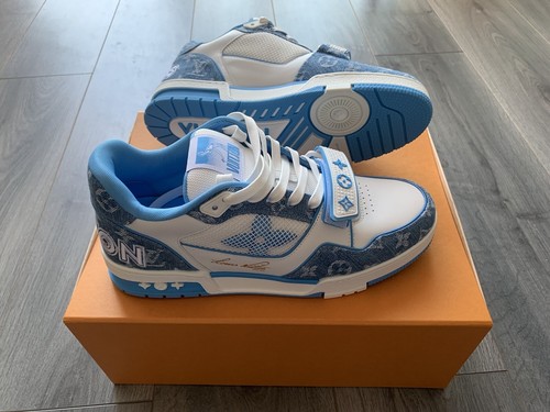 Virgil Abloh ✖️ Louis vuitton Virgil Abloh's LV x Nike sneakers fetch $25 million at