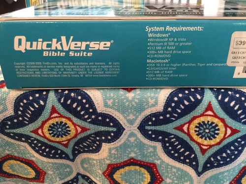 QuickVerse Bible Suite PC MAC Compatible Bible Software, Reference Library