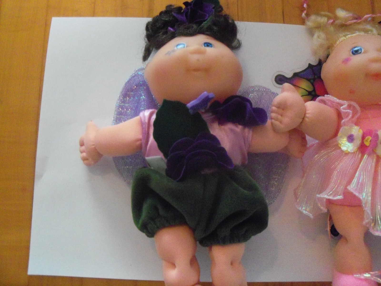 2--Cabbage Patch Doll~1995~  Outfit~ ~Wing~Bow~