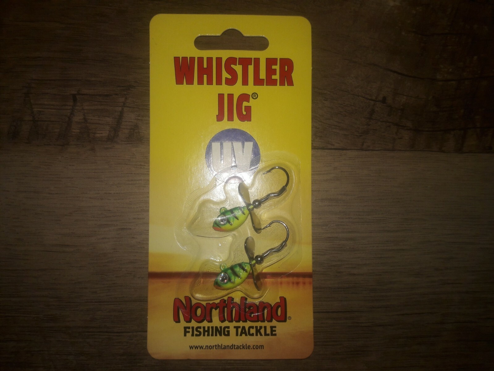 Northland Tackle UV Whistler Prop Spinner Jig — выберите размер и цвет — НОВИНКА!