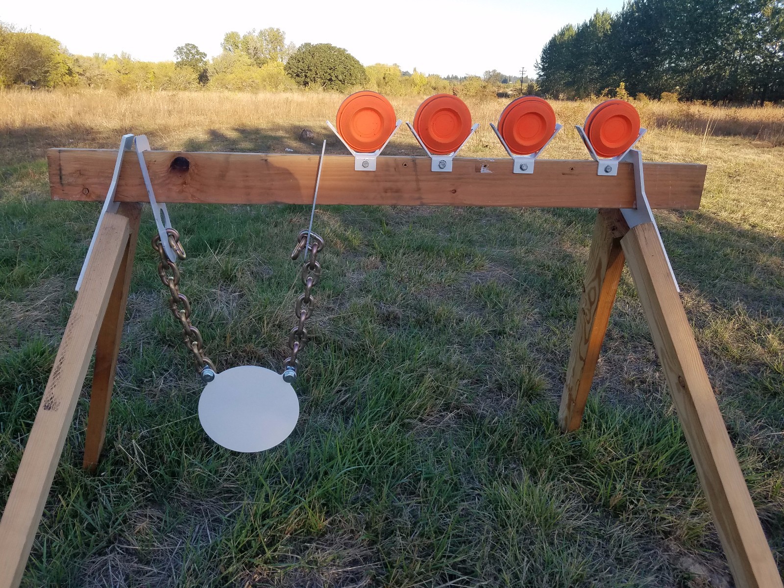 Shooting target stands